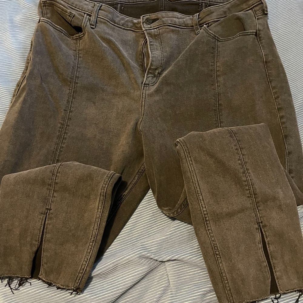 Hollister Charcoal Jeans